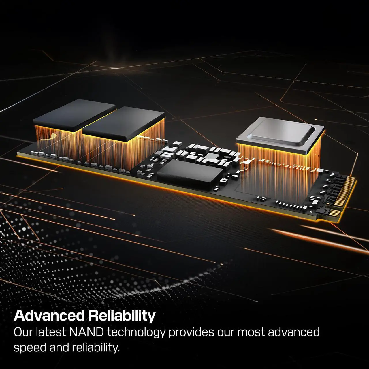 Alt view image 6 of 11 - WD_BLACK 1TB SN8100 NVMe SSD Internal Solid State Drive - Gen 5 PCIe 5.0x4, M.2 2280, Seq. Read Speeds Up to 14,900 MB/s, Best for AI Applications, Gaming, and Video Editing - WDS100T1X0M