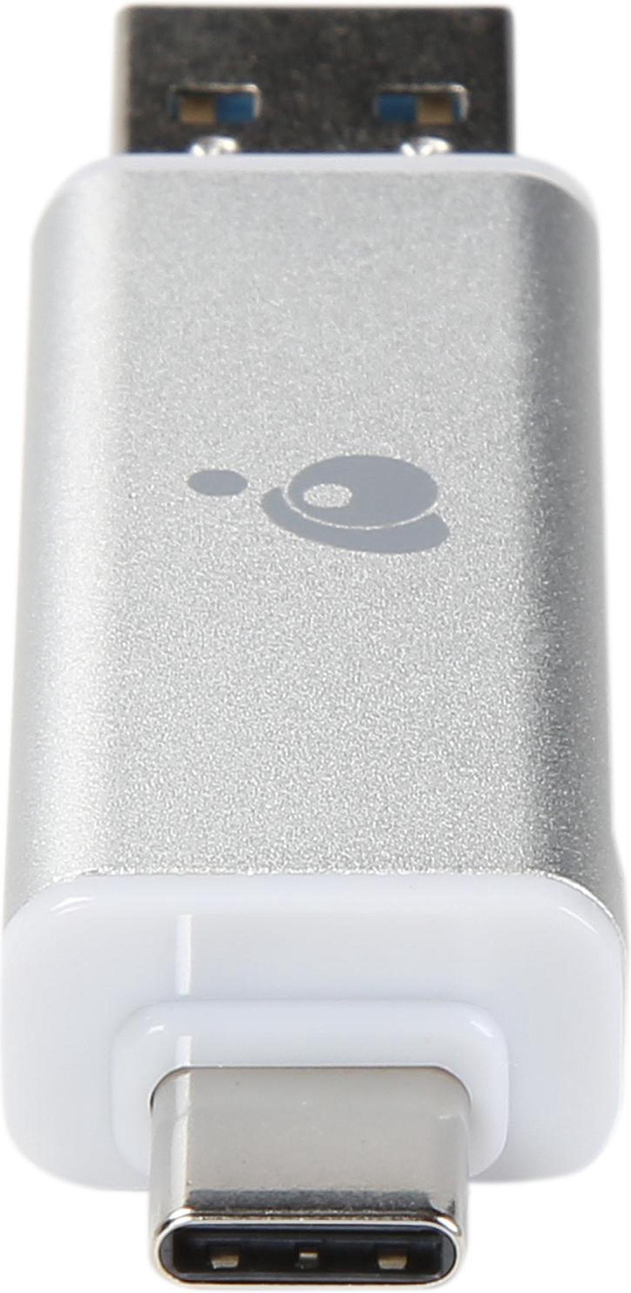 Alt view image 4 of 8 - IOGEAR GFR3C12 SD/microSD USB-C / USB-A Duo Card Reader/Writer