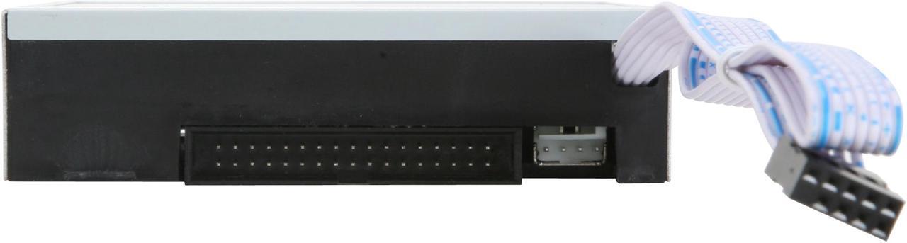 Alt view image 4 of 6 - SABRENT CRW-FLP2 All-in-one USB 2.0 Floppy Drive and 68in1 Internal Memory Card Reader & Writer - SDHC/VISTA