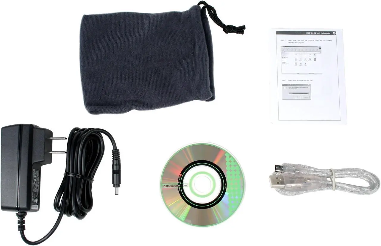 Alt view image 5 of 6 - i-rocks IR-8100-SL 12-in-1 USB 2.0 Card Reader with 3-Port USB2.0 Hub