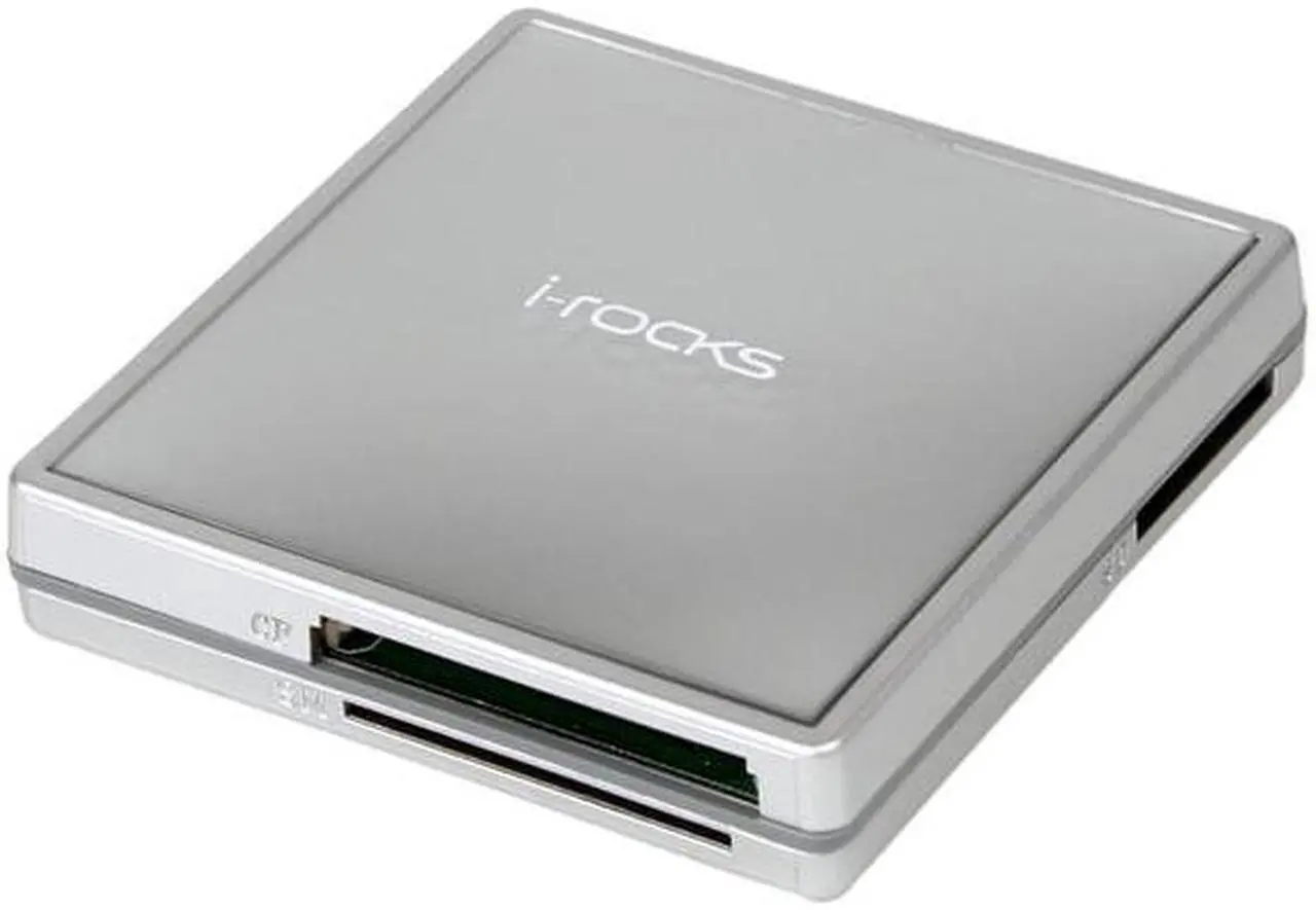 Main image of i-rocks IR-8100-SL 12-in-1 USB 2.0 Card Reader with 3-Port USB2.0 Hub