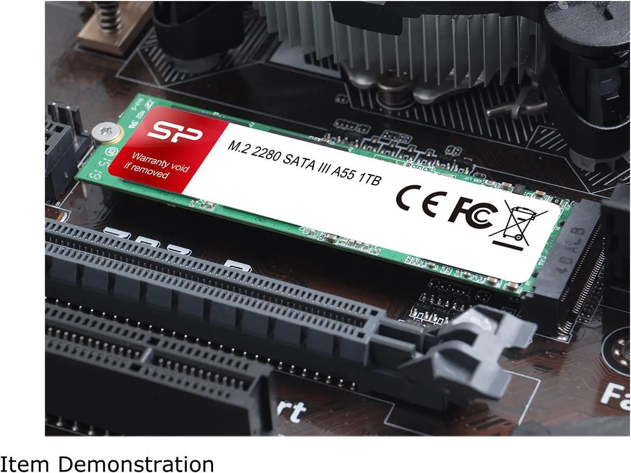 Alt view image 6 of 7 - Silicon Power Ace A55 M.2 2280 1TB SATA III 3D NAND Internal Solid State Drive (SSD) SP001TBSS3A55M28