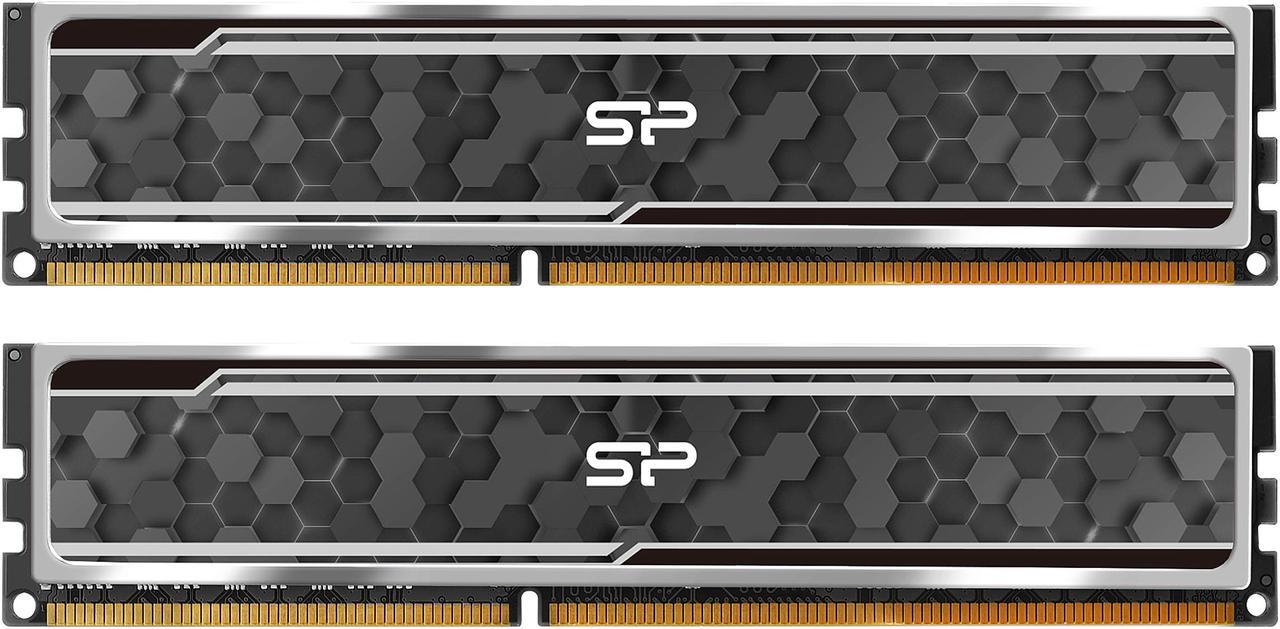 Silicon Power 16GB (2 x 8GB) 288-Pin PC RAM DDR4 3200 (PC4 25600) Desktop Memory Model SP016GXLZU320BDAJ5