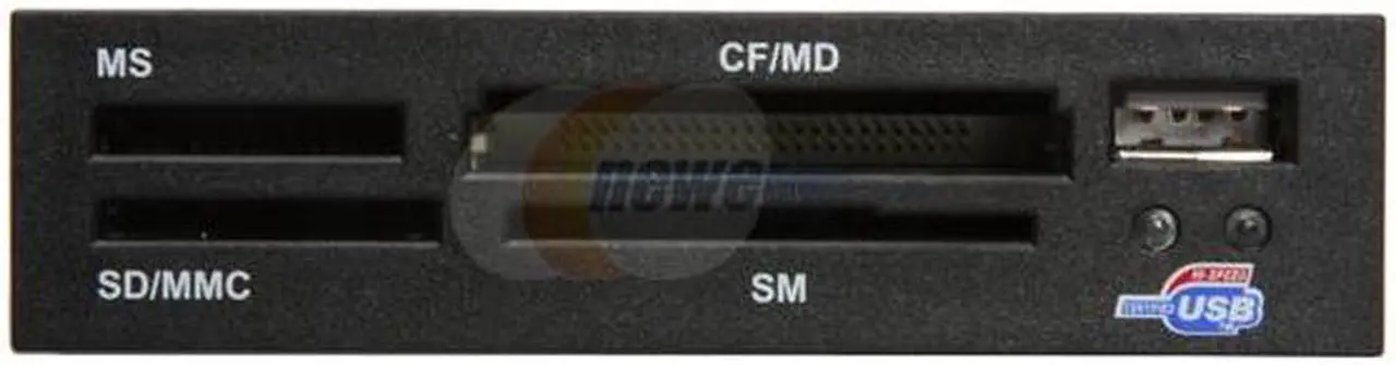 Alt view image 2 of 5 - LINKSKEY LKA-CR15BW 52-in-1 USB 2.0 Internal 3.5" USB Card Reader