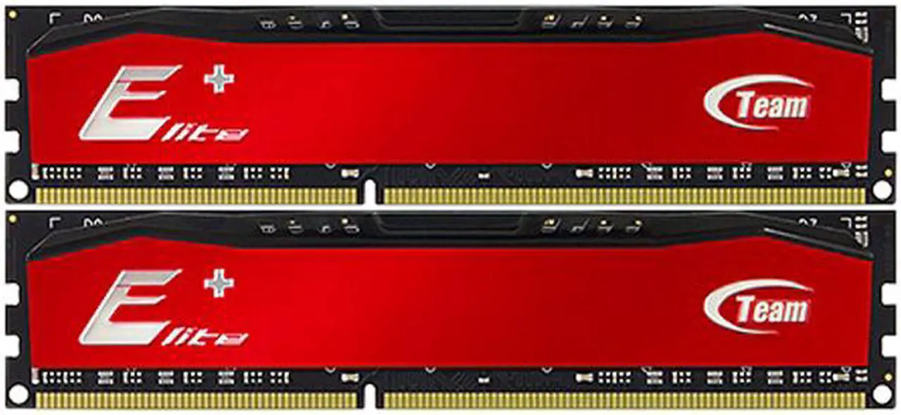 Main image of Team Elite Plus 8GB (2 x 4GB) DDR3 1333 (PC3 10600) Desktop Memory Model TPRD38G1333HC9DC01