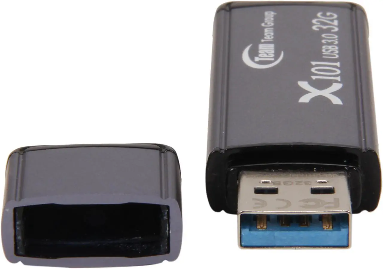 Alt view image 3 of 4 - Team X101 32GB USB 3.0 Flash Drive TG032GX101L3