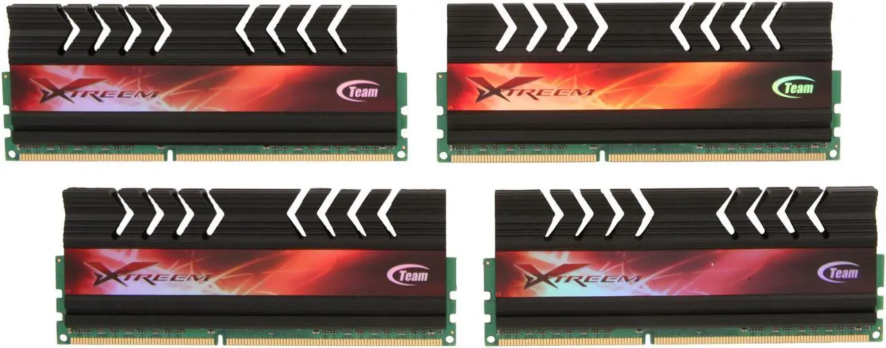 Main image of Team 16GB (4 x 4GB) DDR3 2400 (PC3 19200) Desktop Memory Model TXD316G2400HC9NQC-L