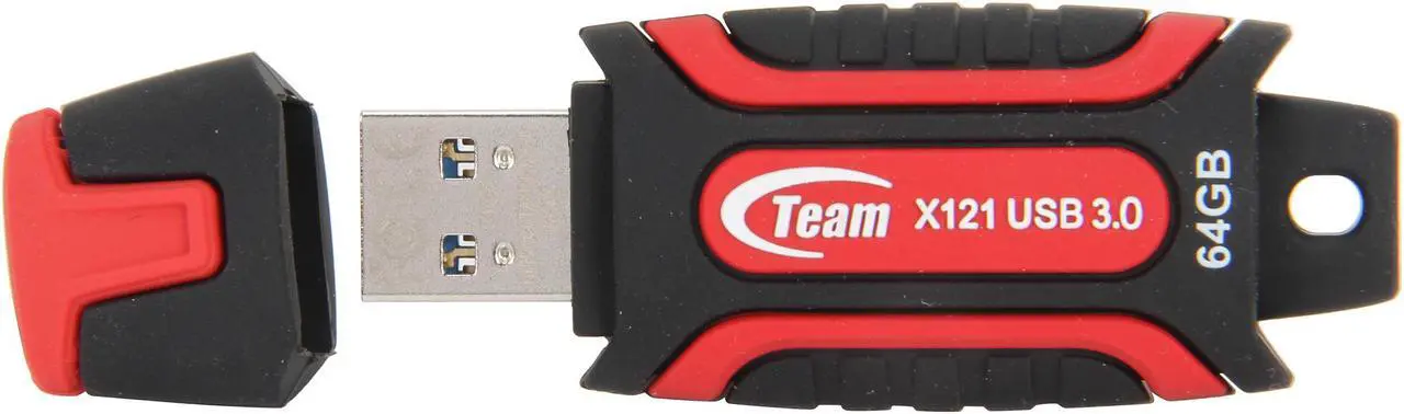 Alt view image 2 of 5 - Team X Series 64GB Flash Drive TX12164GR01