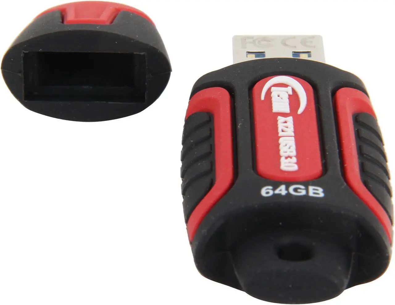 Alt view image 4 of 5 - Team X Series 64GB Flash Drive TX12164GR01