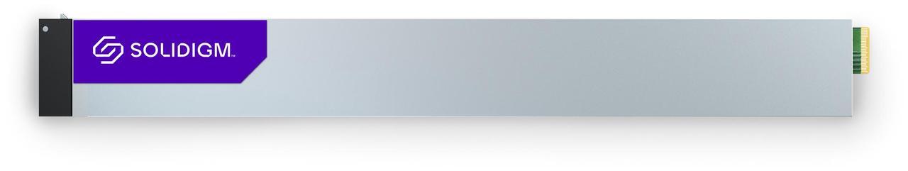 Alt view image 2 of 3 - Solidigm Solid State Drive D7-P5520 Series (15.36TB, EDSFF L 9.5mm PCIe 4.0 x4, 3D4, TLC) Generic Opal Single Pack Data Center / Server / Internal SSD (SSDPFWKX153T1OS)