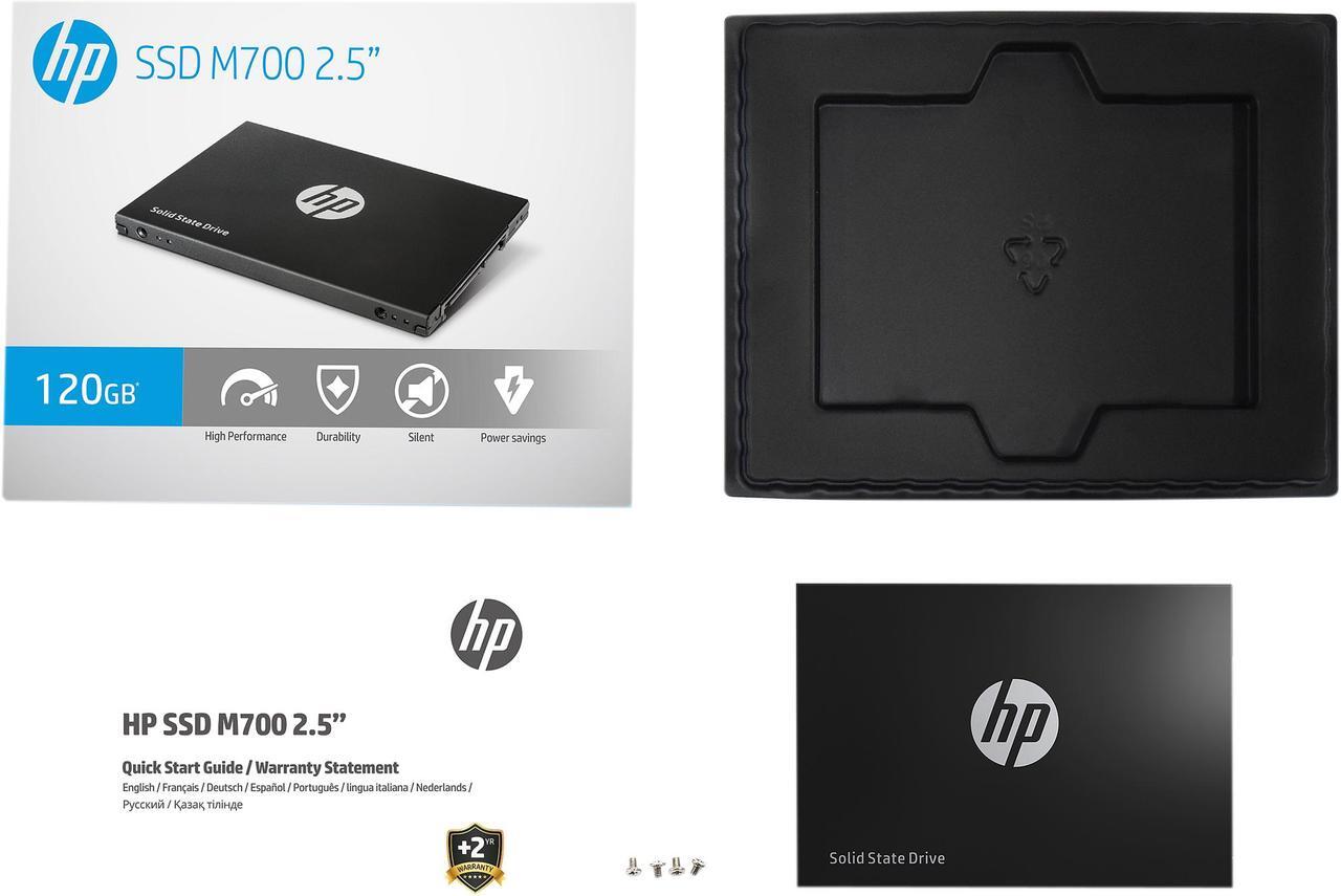 Alt view image 6 of 6 - HP M700 2.5" 120GB SATA III Planar MLC NAND Flash Internal Solid State Drive (SSD) 3DV72AA#ABC