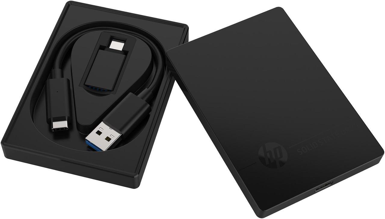 Alt view image 6 of 8 - HP P600 500GB USB 3.1 Gen2 Type-C External Solid State Drive