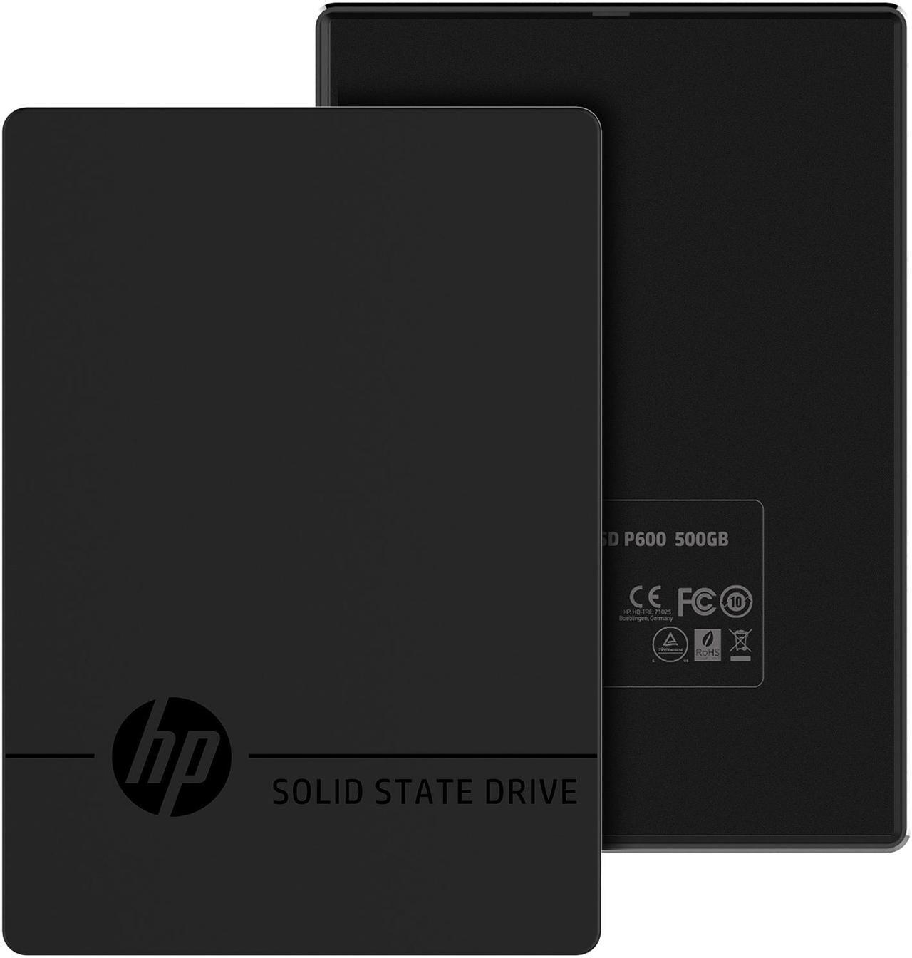 Alt view image 7 of 8 - HP P600 500GB USB 3.1 Gen2 Type-C External Solid State Drive