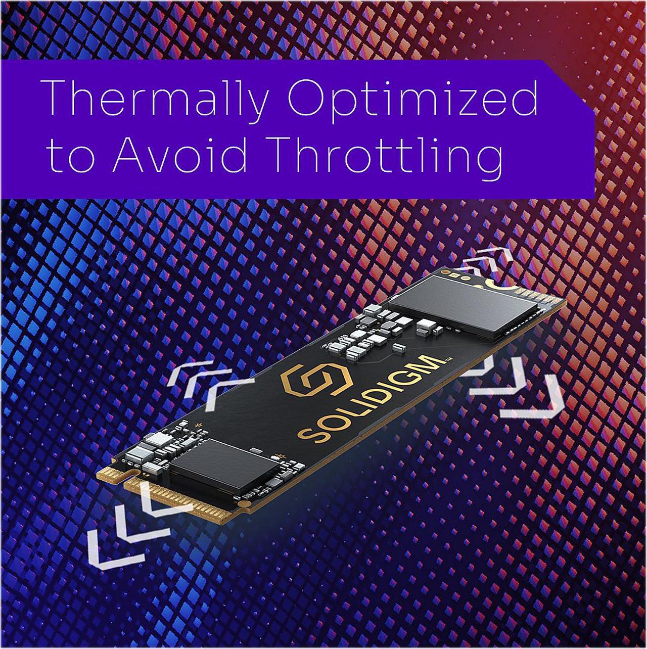 Alt view image 5 of 8 - Solidigm P41 Plus 2TB M.2 2280 PCIe 4.0 NVMe Gen4 Internal Solid State Drive (SSD) SSDPFKNU020TZX1