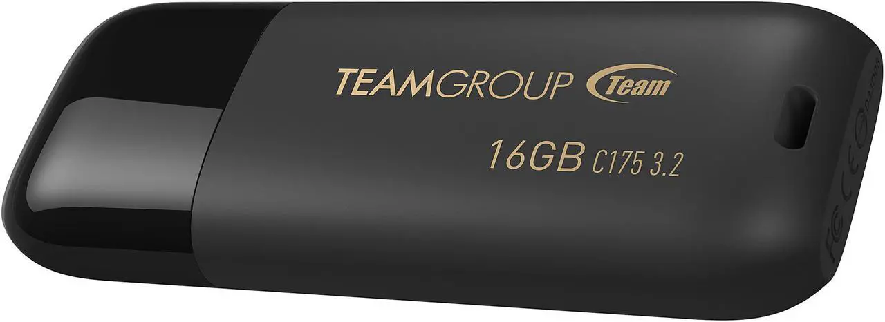 Alt view image 2 of 6 - TEAM 16GB C175 USB 3.2 Gen 1 Flash Drive, Speed Up to 75MB/s (TC175316GB01)