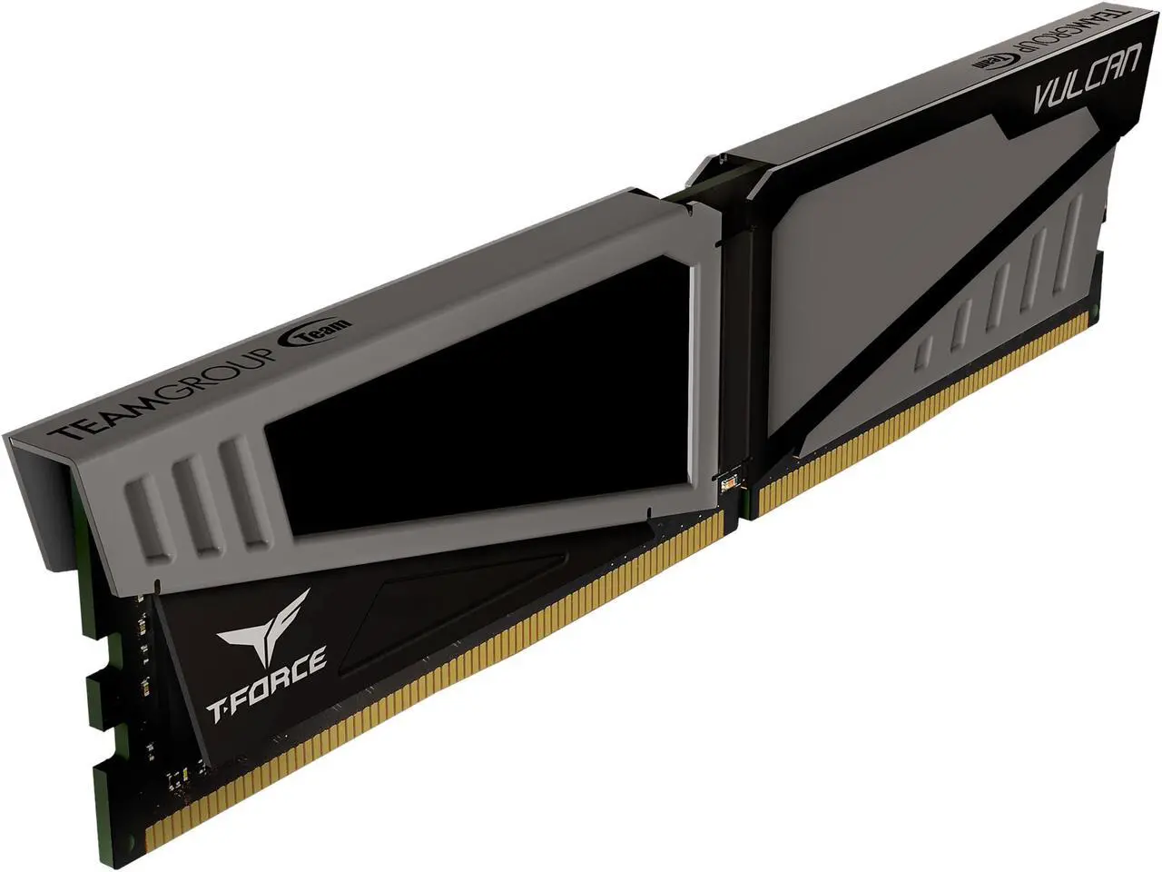 Alt view image 3 of 5 - Team T-Force Vulcan 8GB DDR4 2666 (PC4 21300) Desktop Memory Model TLGD48G2666HC15B01