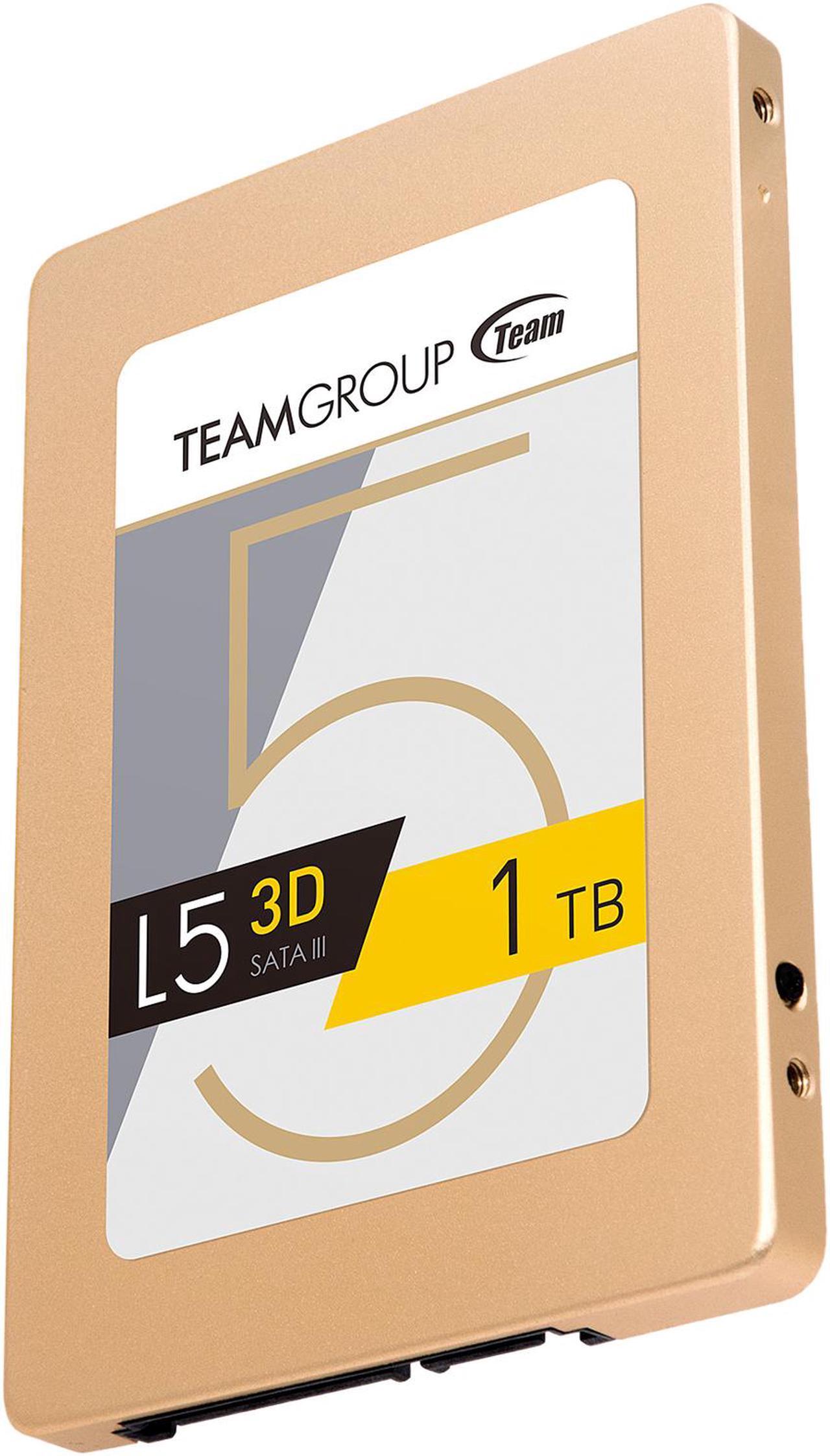 Alt view image 3 of 3 - Team Group L5 3D 2.5" 1TB SATA III 3D NAND Internal Solid State Drive (SSD) T253TD001T3C101