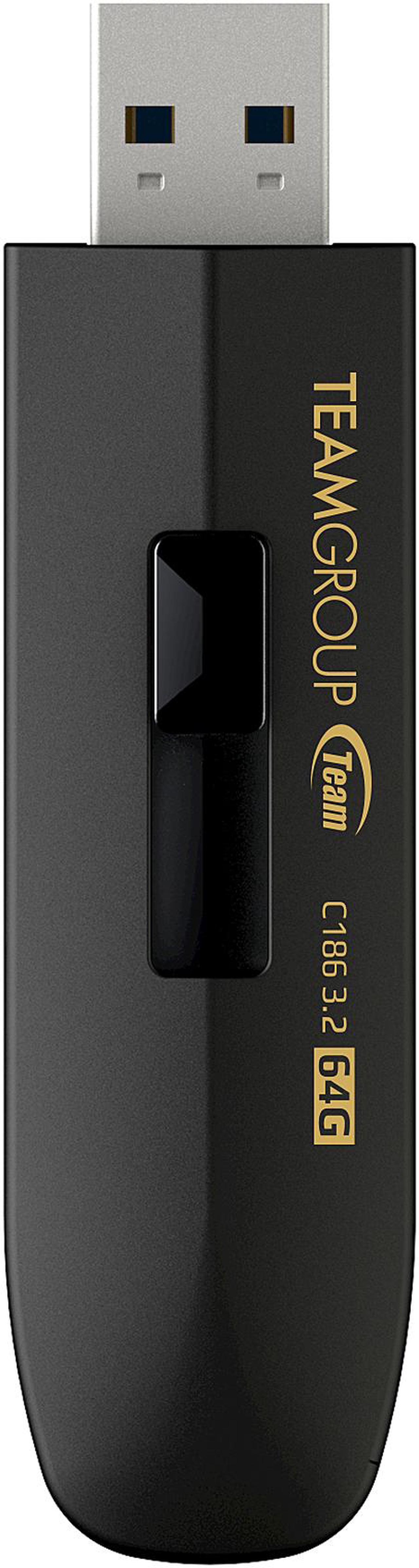 Team Group 64GB C186 USB 3.2 Gen 1 Flash Drive (TC186364GB01)