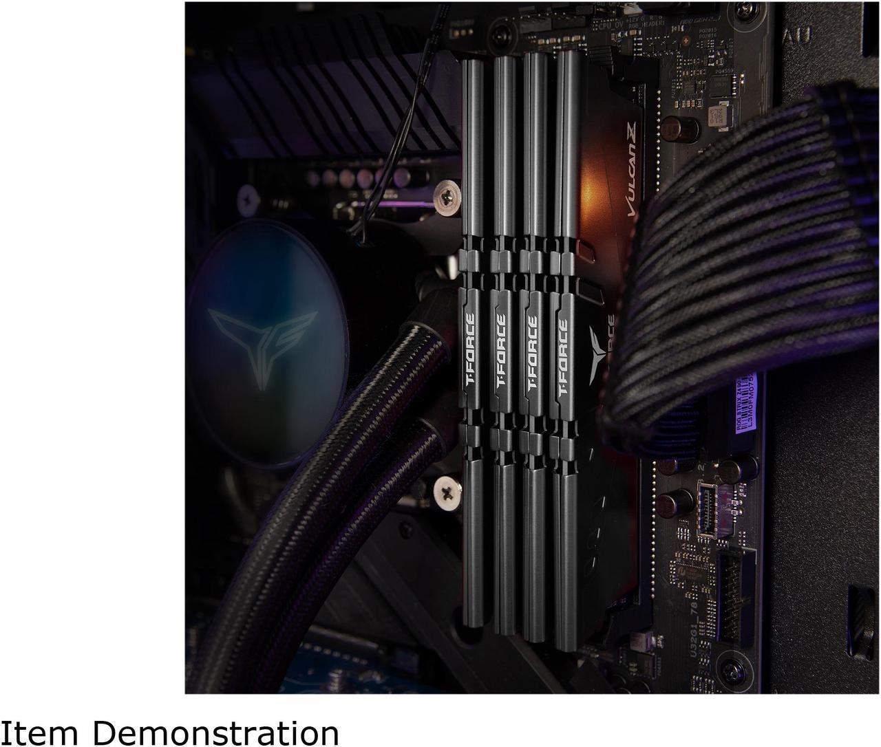 Alt view image 3 of 4 - Team T-FORCE VULCAN Z 16GB (2 x 8GB) 288-Pin PC RAM DDR4 3000 (PC4 24000) Desktop Memory Model TLZGD416G3000HC16CDC01