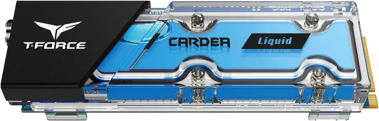 Alt view image 2 of 4 - Team Group T-Force Cardea Liquid M.2 2280 512GB PCIe 3.0 x4 with NVMe 1.3 Internal Solid State Drive (SSD) TM8FP5512G0C119