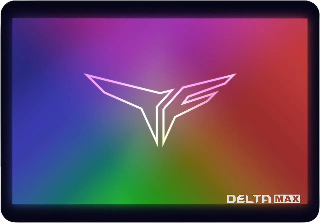 Main image of Team Group T-FORCE Delta Max RGB SSD 2.5" 500GB SATA III 3D NAND Internal RGB Solid State Drive (SSD) (For MB with 5V ADD Header)