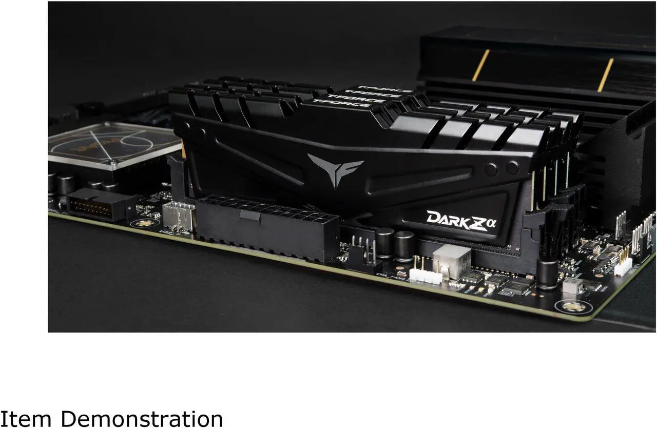 Alt view image 2 of 5 - Team T-FORCE DARK Za 16GB (2 x 8GB) 288-Pin PC RAM DDR4 4000 (PC4 32000) Desktop Memory (FOR AMD) Model TDZAD416G4000HC18JDC01