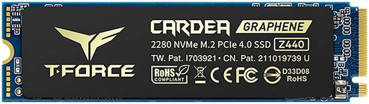 Main image of Team Group T-FORCE CARDEA ZERO Z440 M.2 2280 2TB PCIe Gen 4.0 x4 with NVMe 1.3 3D NAND, PS5 Compatible, Internal Solid State Drive (SSD) TM8FP7002T0C311