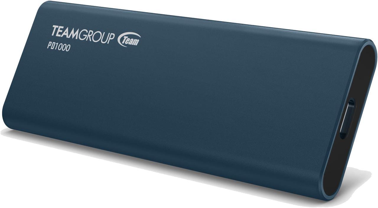 Team Group PD1000 IP68 512GB Portable SSD USB3.2 Gen 2, Read/Write 1000MB/s (T8FED6512G0C108)