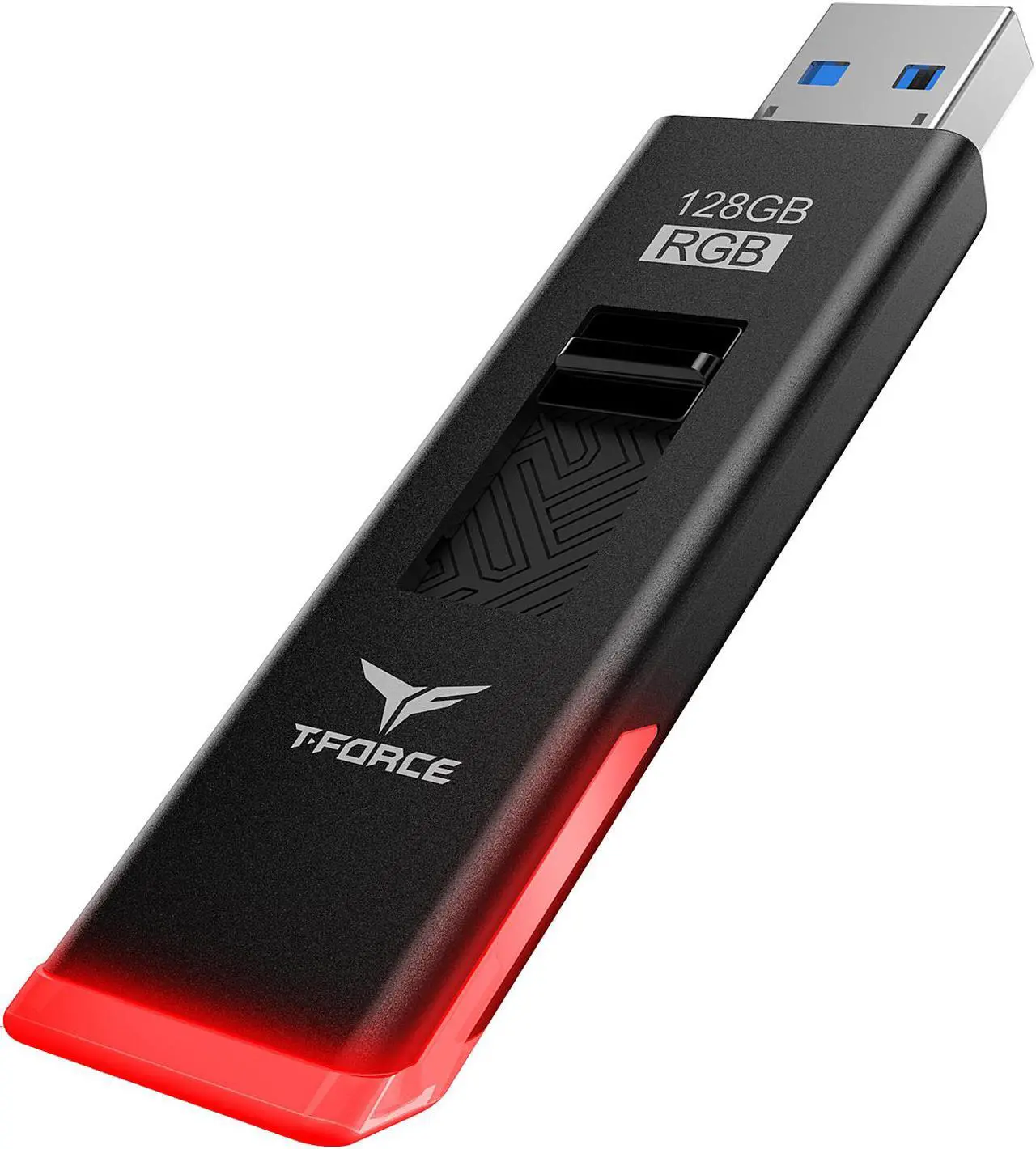 Alt view image 4 of 6 - Team T-FORCE SPARK RGB 128GB USB 3.2 Flash Drive