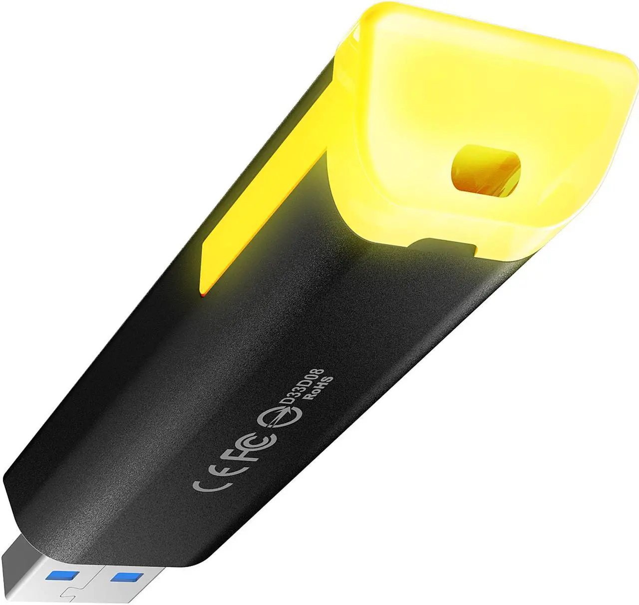 Alt view image 5 of 6 - Team T-FORCE SPARK RGB 128GB USB 3.2 Flash Drive
