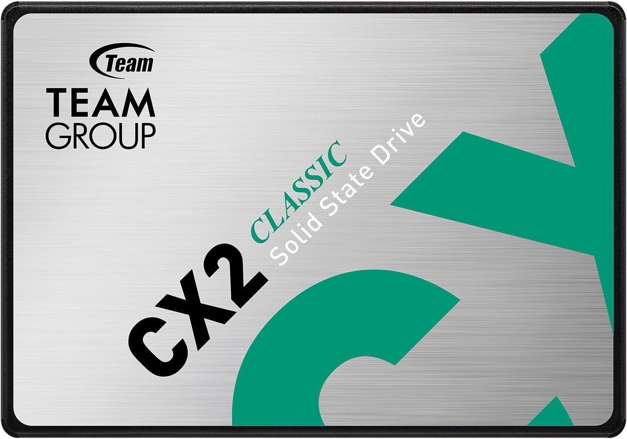 Team Group CX2 2.5" 1TB SATA III 3D NAND Internal Solid State Drive (SSD) T253X6001T0C101