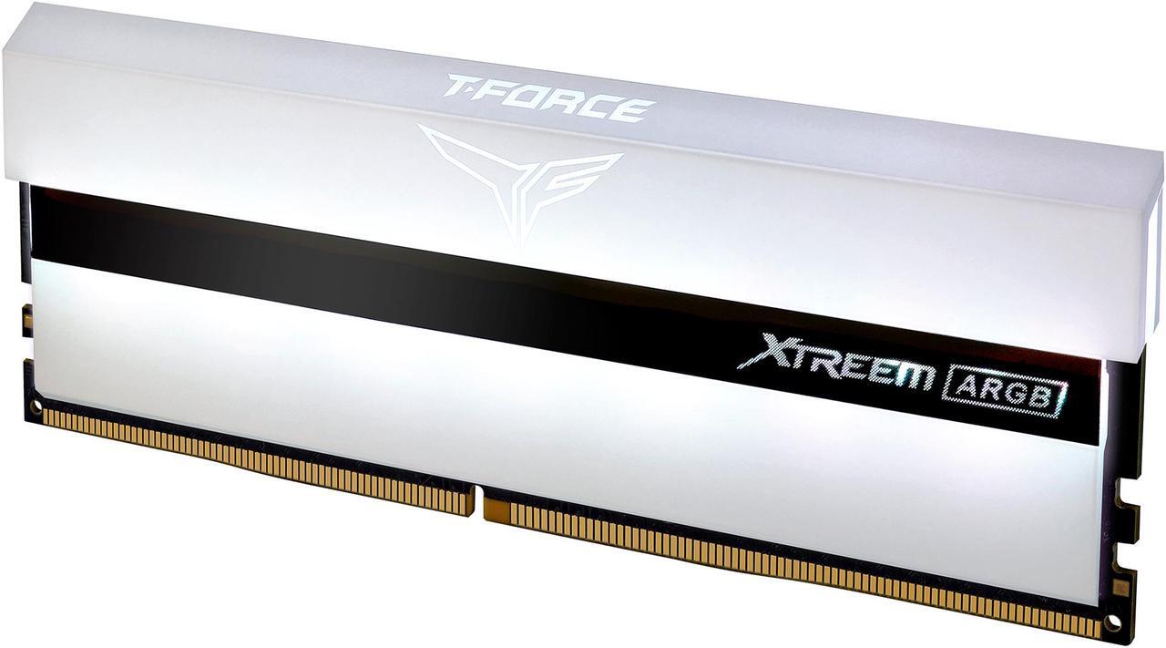Alt view image 2 of 7 - Team T-Force XTREEM ARGB 64GB (2 x 32GB) 288-Pin PC RAM DDR4 3600 (PC4 28800) Desktop Memory Model TF13D464G3600HC18JDC01
