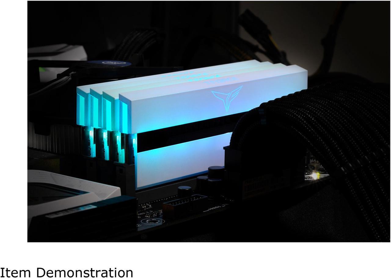 Alt view image 3 of 7 - Team T-Force XTREEM ARGB 64GB (2 x 32GB) 288-Pin PC RAM DDR4 3600 (PC4 28800) Desktop Memory Model TF13D464G3600HC18JDC01