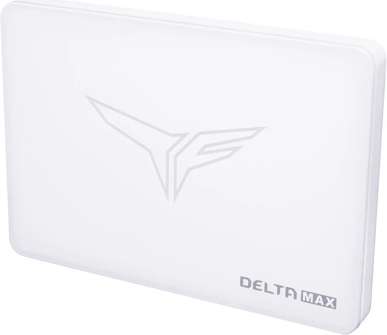 Alt view image 3 of 5 - Team Group T-FORCE DELTA MAX WHITE RGB 2.5" 1TB SATA III 3D NAND Internal Solid State Drive (SSD) T253TM001T3C402