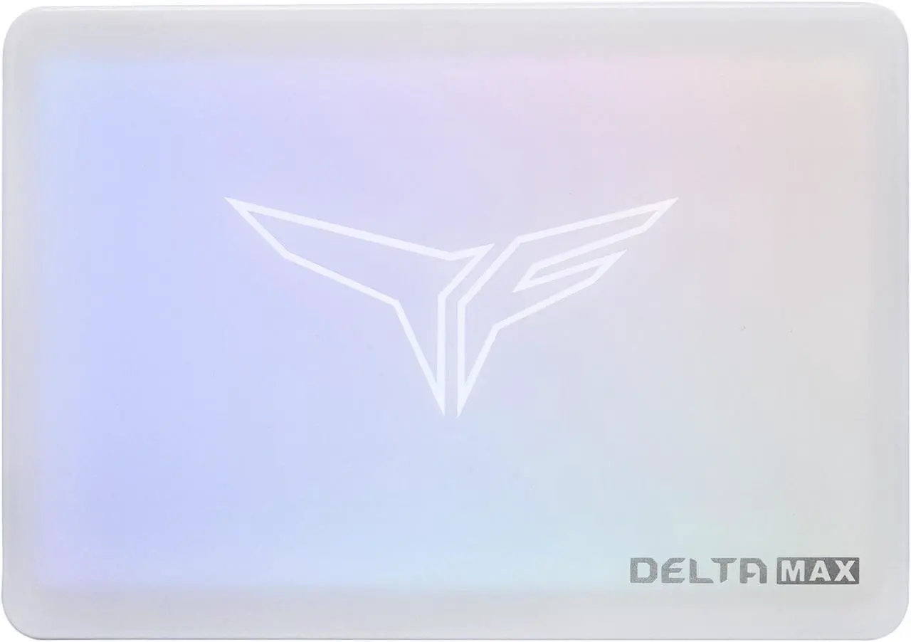 Main image of Team Group T-FORCE DELTA MAX WHITE RGB 2.5" 1TB SATA III 3D NAND Internal Solid State Drive (SSD) T253TM001T3C402