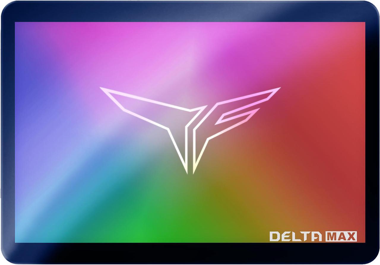 Team Group T-FORCE DELTA MAX RGB LITE 2.5" 512GB SATA III 3D NAND Internal Solid State Drive (SSD) T253TM512G0C325