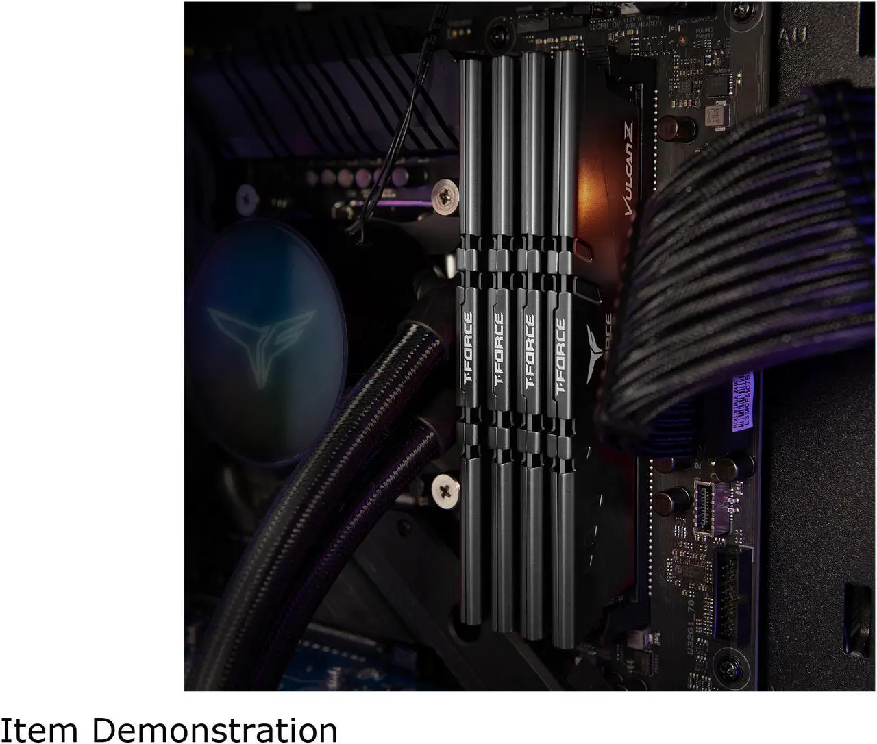 Alt view image 3 of 4 - Team T-FORCE VULCAN Z 32GB (2 x 16GB) DDR4 4000 (PC4 32000) Desktop Memory Model TLZGD432G4000HC18LDC01