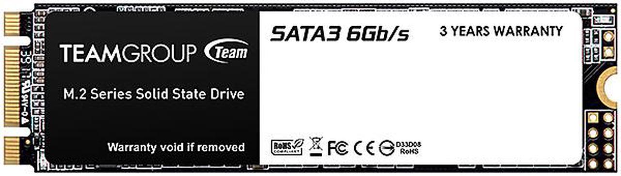 TEAMGROUP MS30 2TB with SLC Cache 3D NAND TLC M.2 2280 SATA III 6Gb/s Internal Solid State Drive SSD (Read/Write Speed up to 550/500 MB/s) Compatible with Laptop & PC Desktop TM8PS7002T0C101