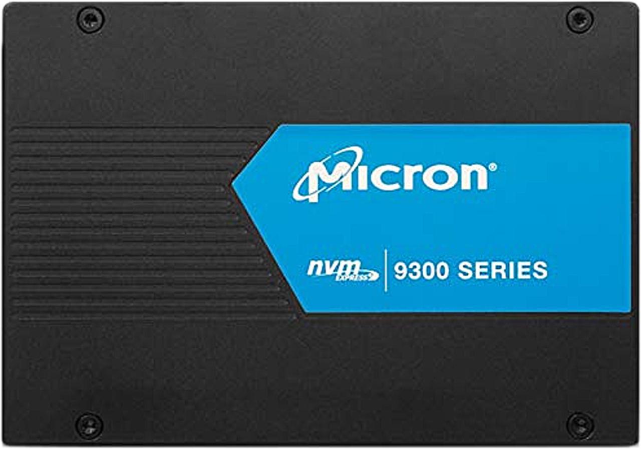 Micron 9300 MAX Series MTFDHAL6T4TDR-1AT1ZABYY 2.5" U.2 6.4TB PCI-Express 3.0 x4 NVMe 64-layer 3D TLC NAND Enterprise Solid State Drive