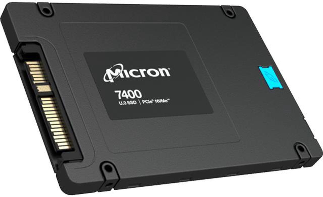 Micron 7400 PRO 2.5" 960GB U.3 PCIe 4.0 (NVMe) Enterprise Solid State Drive