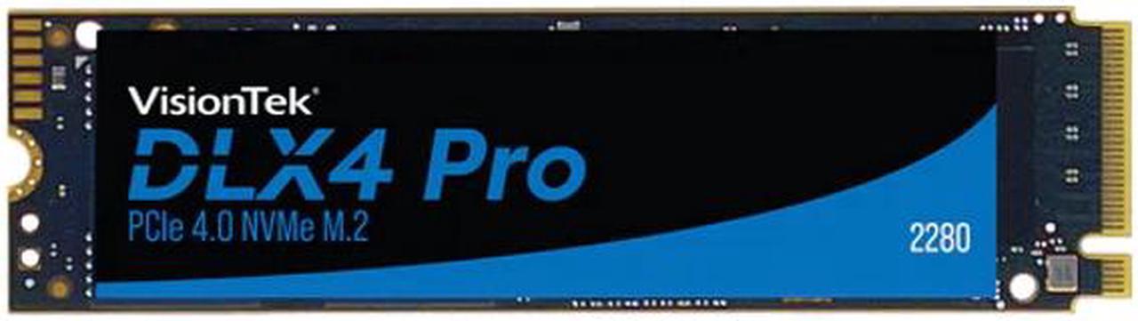 VisionTek DLX4 Pro M.2 2280 512GB PCI-Express 4.0 x4 3D NAND External Solid State Drive (SSD) 2280 (NVMe)