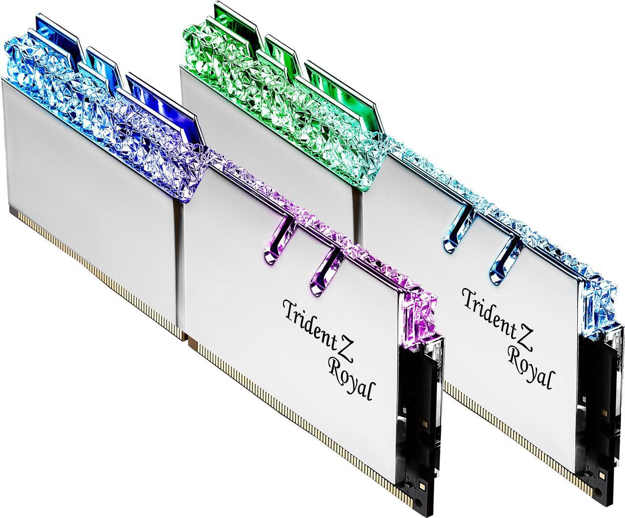 Main image of G.SKILL Trident Z Royal Series 16GB (2 x 8GB) 288-Pin PC RAM DDR4 4400 (PC4 35200) Desktop Memory Model F4-4400C16D-16GTRS