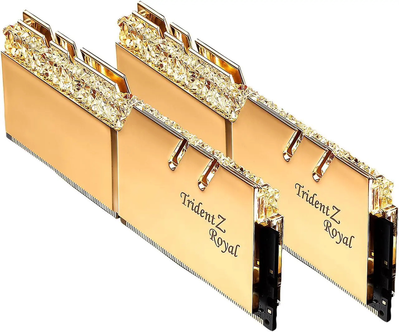 Alt view image 3 of 3 - G.SKILL Trident Z Royal Series 64GB (2 x 32GB) 288-Pin PC RAM DDR4 4000 (PC4 32000) Desktop Memory Model F4-4000C18D-64GTRG