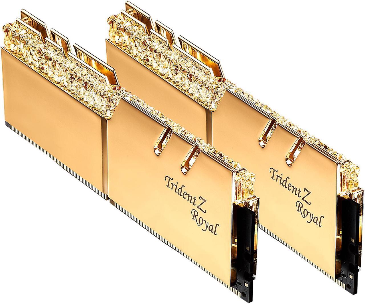 Alt view image 3 of 3 - G.SKILL Trident Z Royal Series 32GB (2 x 16GB) 288-Pin PC RAM DDR4 4266 (PC4 34100) Desktop Memory Model F4-4266C17D-32GTRGB