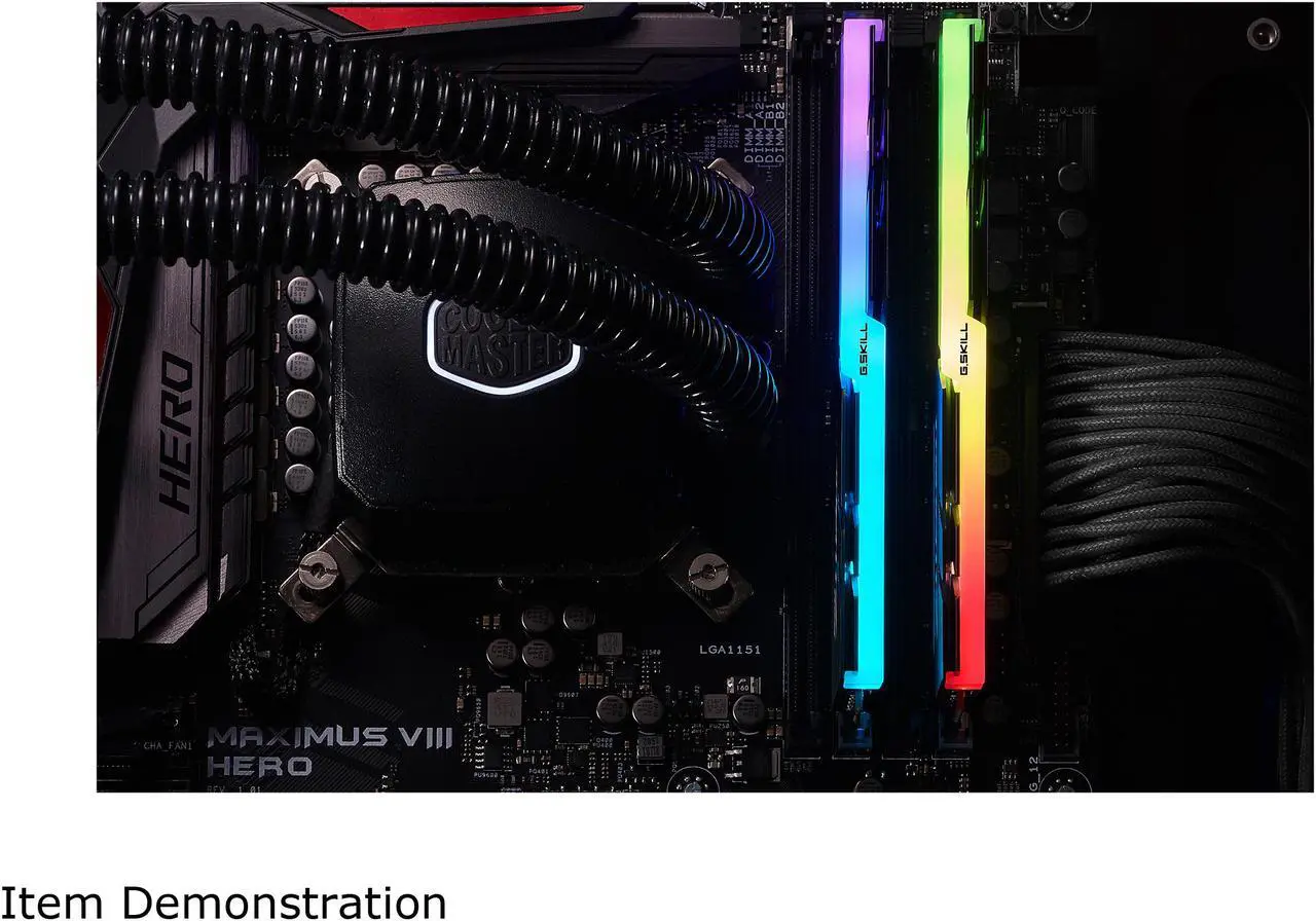 Alt view image 4 of 4 - G.SKILL TridentZ RGB Series 32GB (2 x 16GB) 288-Pin PC RAM DDR4 4000 (PC4 32000) Desktop Memory Model F4-4000C16D-32GTZRA