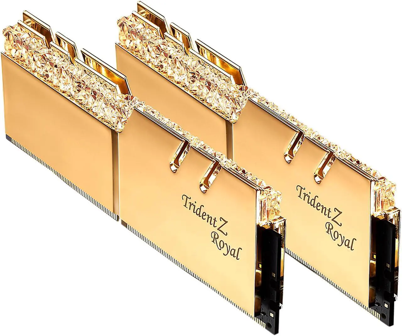 Alt view image 3 of 3 - G.SKILL Trident Z Royal Series 64GB (2 x 32GB) DDR4 4266 (PC4 34100) Desktop Memory Model F4-4266C19D-64GTRG