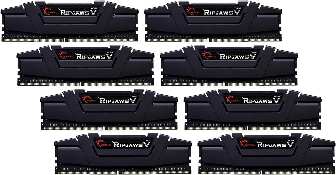 G.SKILL Ripjaws V Series 128GB (8 x 16GB) 288-Pin PC RAM DDR4 3600 (PC4 ...