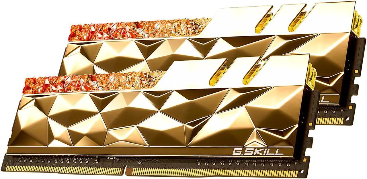 Alt view image 3 of 4 - G.SKILL Trident Z Royal Elite Series 32GB (2 x 16GB) DDR4 4000 (PC4 32000) Desktop Memory Model F4-4000C14D-32GTEG