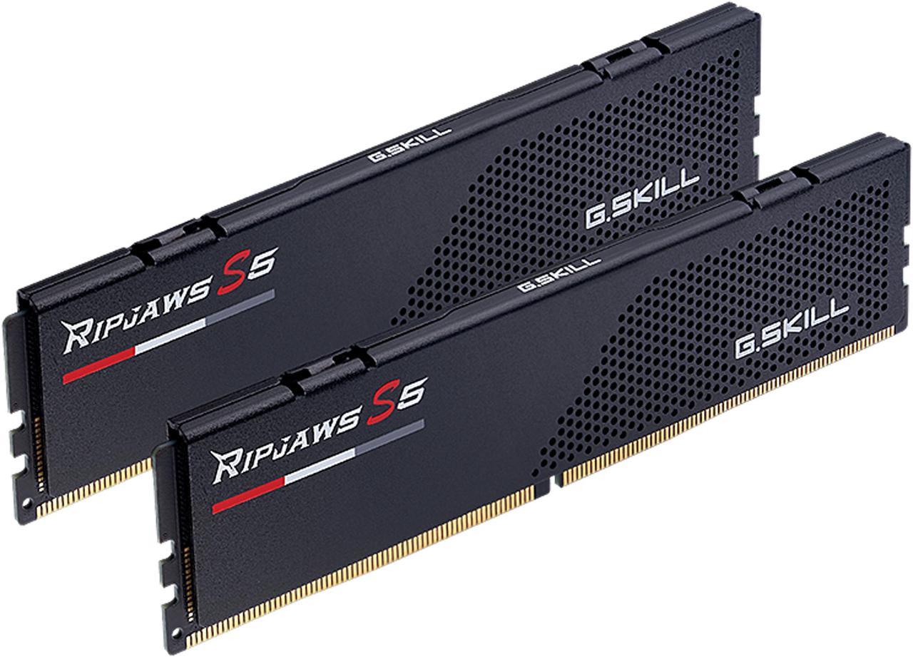 G.SKILL Ripjaws S5 Series 32GB (2 x 16GB) 288-Pin PC RAM DDR5 5600 Desktop Memory Model F5-5600J2834F16GX2-RS5K