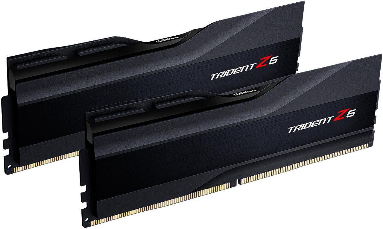 G.SKILL Trident Z5 Series 32GB (2 x 16GB) 288-Pin PC RAM DDR5 7600 (PC5 60800) Desktop memory Model F5-7600J3646G16GX2-TZ5K